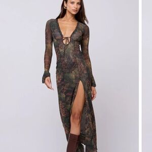 Resa Lennon Dress in Autumn